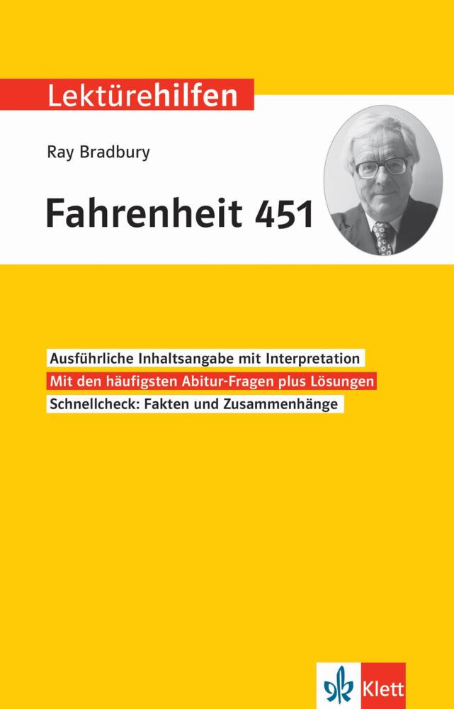 Fahrenheit 451: Lektüre mit 34 S. Vokabelbeilage